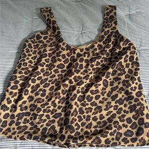 Abercrombie & Fitch Leopard Print Tank Top